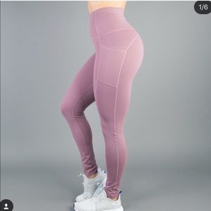 BuffBunny Luna leggings Mauve